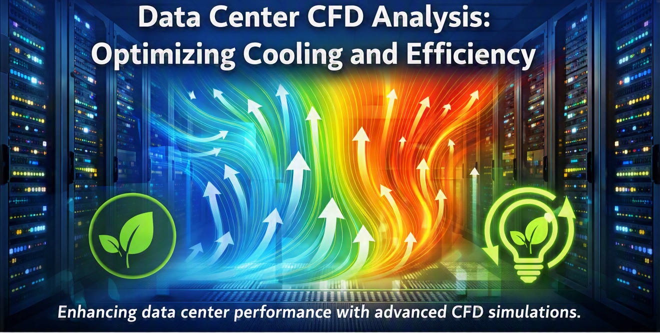CFD Analysis of Data Centers: Optimizing Cooling, Efficiency, and Reliability